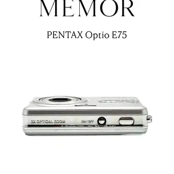 입문자추천/뽀용작례] PENTAX Optio E75 펜탁스 디카 카메라 | 브랜드