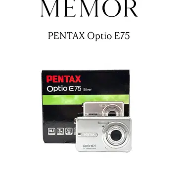 입문자추천/뽀용작례] PENTAX Optio E75 펜탁스 디카 카메라 | 브랜드