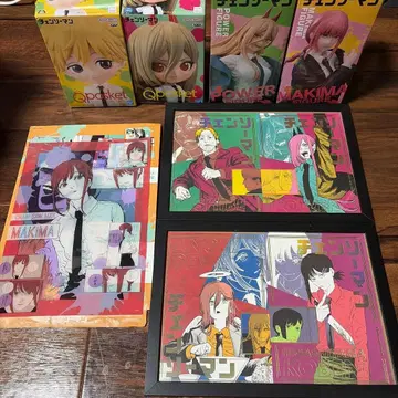 체인소 맨 피규어 파워 마키마 천사 코베니 클리어 포스터