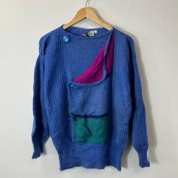 이탈리아 빈티지 오리지널 디자인 니트 스웨터