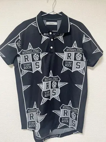 Russeluno 남성용 골프웨어 피케 셔츠 5 사이즈