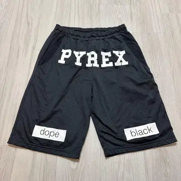 Pyrex vision 하프 팬츠 저지 블랙 이탈리아제