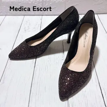 메디카 에스코트 메디카 에스코트 그라데 글리터 펌프스
