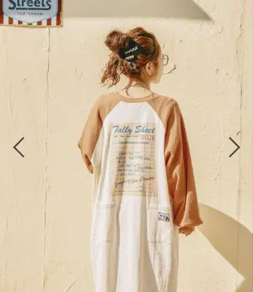 니코앤드 [Make Stuff'26] 시모.모 라글런 원피스 오렌지