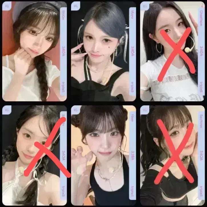 triples Seollyn Strawberry Concert Objekt Object photocard poca