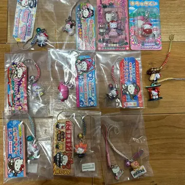 지역 한정 키티 헬로키티 스트랩 세트 레트로 초레어