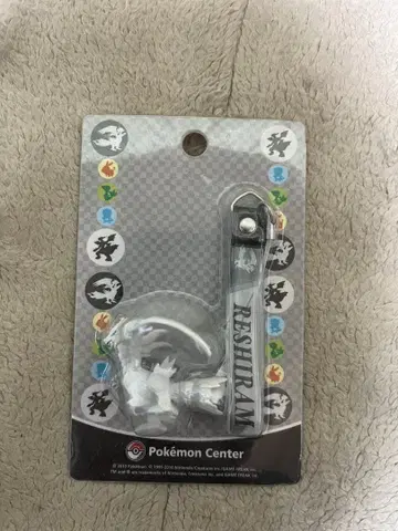 레어 포켓몬 센터 레시라무 스트랩