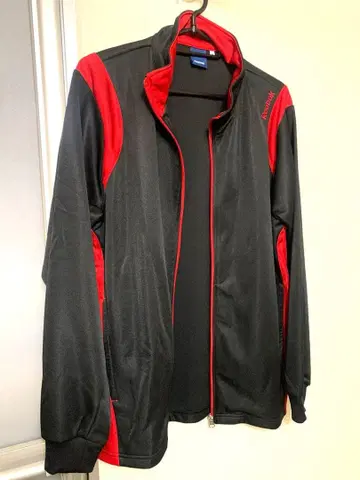 Reebok 저지 M 사이즈 블랙/레드