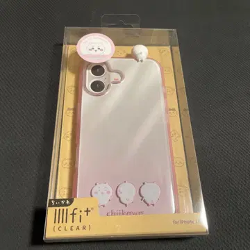 치이카와 프레임 IIIIfit 클리어 iPhone16 대응 케이스