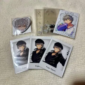 오오가미 코가 미니 브로마이드 컬렉션 난자타운 캔뱃지 파샤츠