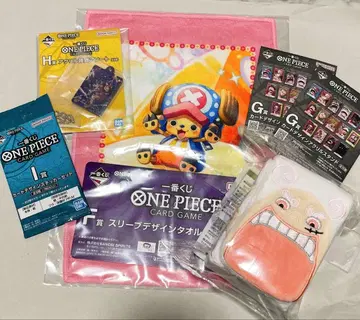 제일복권 원피스 카드 게임 E상 봉제 인형 멀티 카드 케이스 등
