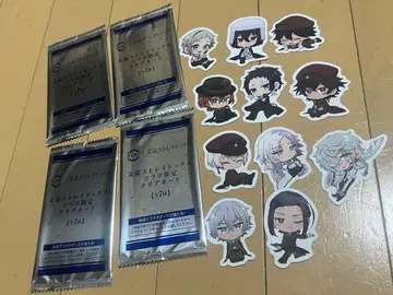 문호 스트레이독스 스시로 미개봉 한정판 클리어 카드 피크