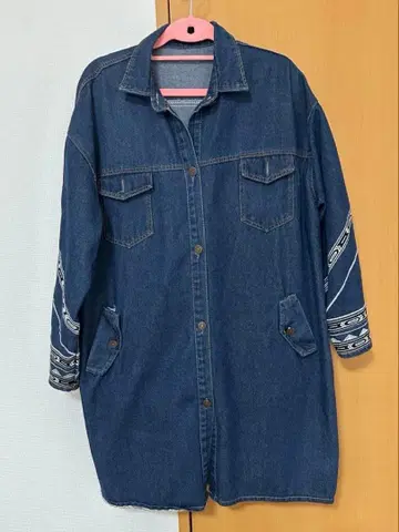 빈티지 데님풍 오버 사이즈 자켓