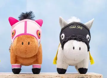 서러브레드 컬렉션 마스코트 볼체인 골드십 하루우라라