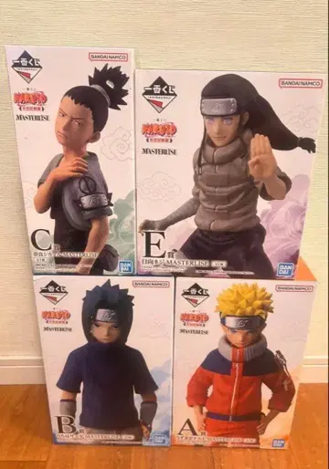 [ 새상품 미개봉 ] NARUTO 제일복권 중급닌자 시험 A B C E