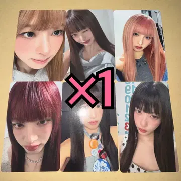 IVE 트레이딩 카드 REVIVE+ 타워 레코드 특전 6종 컴프