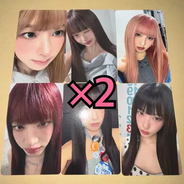 IVE 트레이딩 카드 REVIVE+ 타워 레코드 특전 6종 컴프 x 2