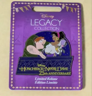 디즈니 노트르담의 곱추 콜렉터블 핀
