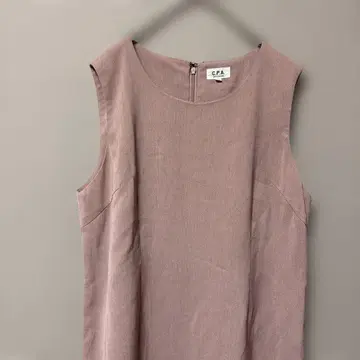 C.P.A. 슬리브리스 원피스(4L) 더스티 핑크 빅 사이즈 깔끔