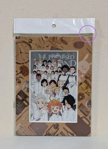 ANIPLEX 약속의 네버랜드 체험 뮤지엄 가로 세로 사진 프레임