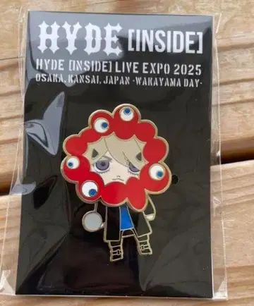 HYDE [INSIDE] LIVE EXPO 2025 핀 배지