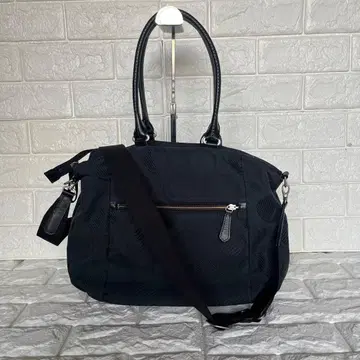 자카드 직조 미니 숄더백 도트 무늬 Dakota 로베타