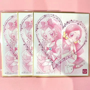 1 하트캐치 프리큐어 큐어 블라썸 색지ART 3장 세트