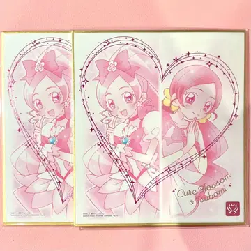 4 하트캐치 프리큐어 큐어 블라썸 색지ART 3장 세트