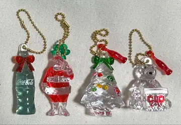 [레어 상품] 코카콜라 크리스마스 키링 세트