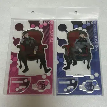 괴수 8호 나루미 겐 호시나 소우시로 아크릴 스탠드 PLAZA