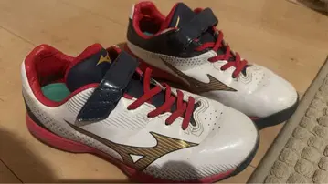 Mizuno 트레이닝 슈즈 화이트/레드/네이비