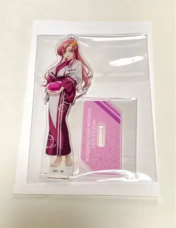 건담 SEED FREEDOM 극락탕 콜라보 아크릴 스탠드 라크스 클라인