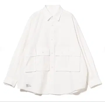 [새상품급] FreshService 플랩 포켓 긴팔 셔츠 프레쉬 서비스