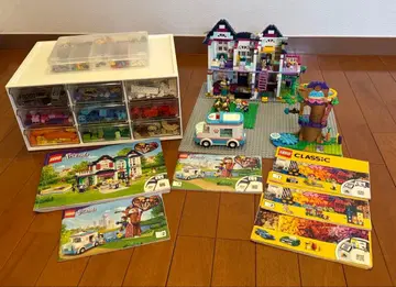 레고 프렌즈 우리 동물병원 레고 클래식 수납 선반 케이스 포함