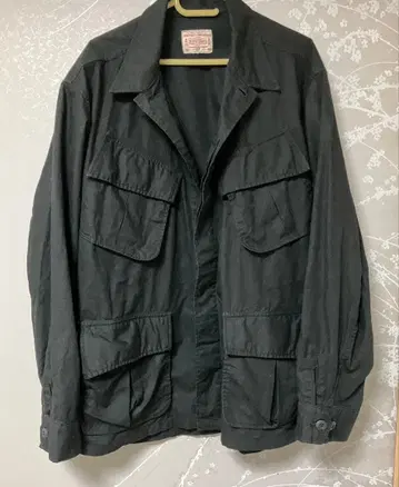 BONCOURA 퍼티그 재킷 포플린 블랙 40