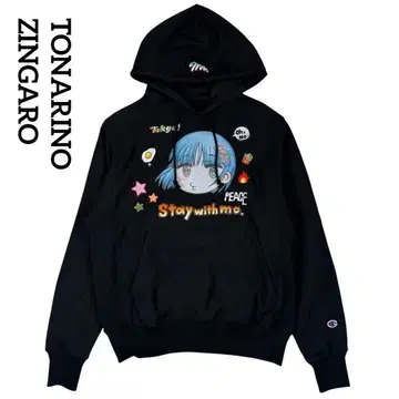 TONARINO ZINGARO 카이카이 키키 챔피온 후드티