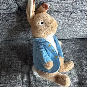 피터 래빗 스카이블루 자켓 토끼 봉제 인형