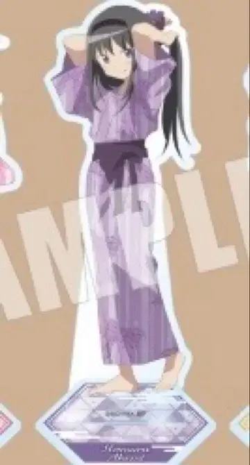 마도마기 아크릴 스탠드 아케미 호무라 극락탕 기모노ver. 마도카 마기카