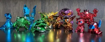 포켓몬 메탈릭 플라스틱 프라모델 포켓몬 컬렉션 11개