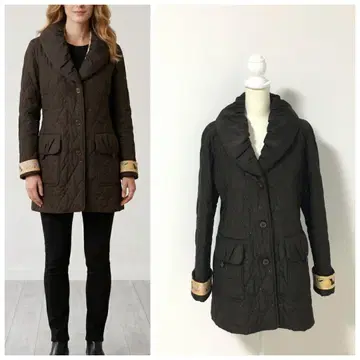 새상품급 LEONARD 레오나르 아름다운 꽃무늬 실크 스팽글 코트