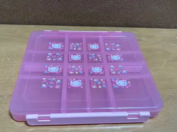 레트로 키티 잡화 케이스 냉동 보관용 소분 보관 케이스 레어