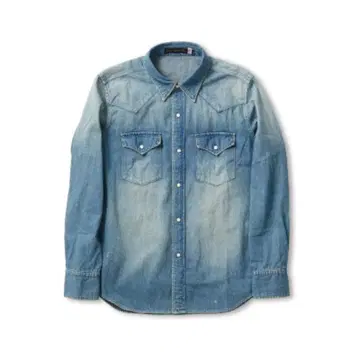 Fullcount 데님 셔츠 사이즈 40