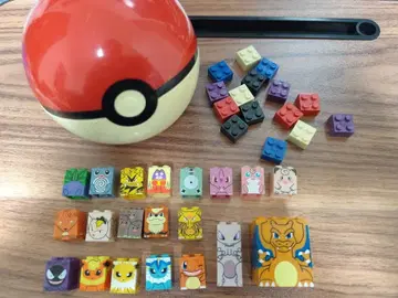 포켓몬 메가 블록 캐릭터 블록 몬스터볼 리자몽 부즈 외