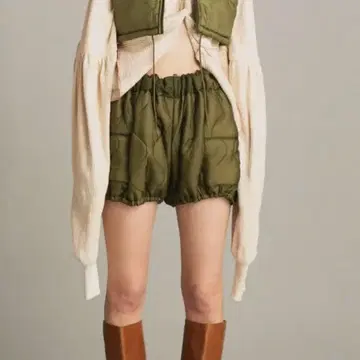 77circa 메이크 퀼팅 라이너 쇼츠