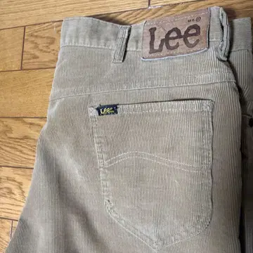 80s-90s USA제 Lee 200 코듀로이 팬츠 W38 베이지