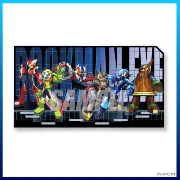 캡슐 복권 x 록맨 에그제 아크릴 디오라마 블루문 서울 유니존