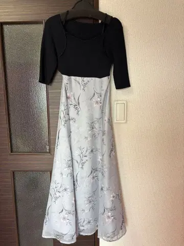 머큐리 듀오 롱 원피스 네이비 S