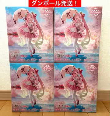 하츠네 미쿠 피규어 amp 사쿠라 미쿠 벚꽃 드레스