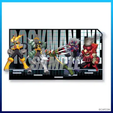 캡콤 복권 x 록맨 에그제 아크릴 디오라마 그레이가 크로스