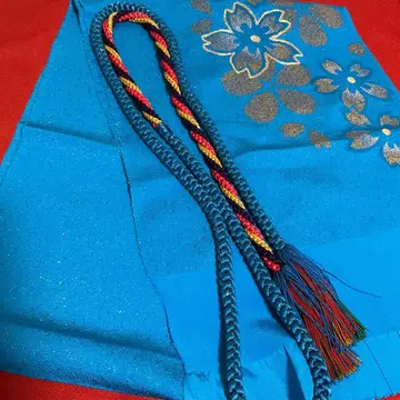 [ 후리소데용 ] 오비 장식 천 허리띠 세트